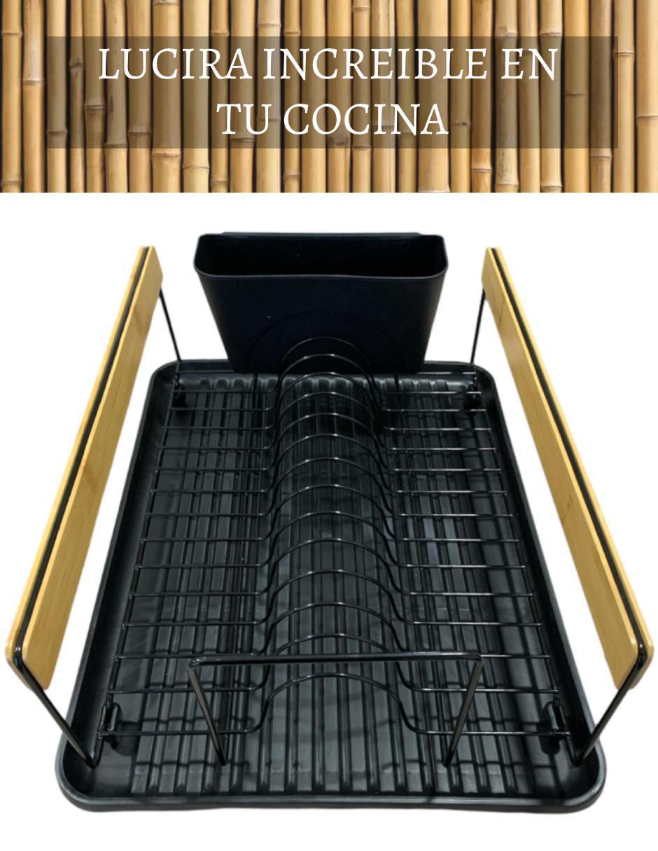 Escurridor de trastes de acero inoxidable 4