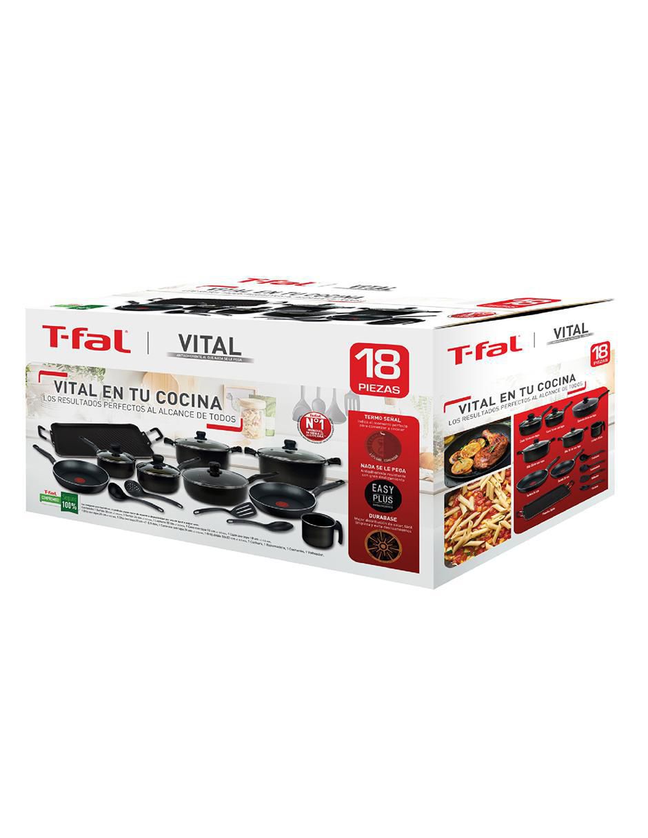 Batería de cocina Vital de acero antiadherente sin PFOA 18 piezas 5