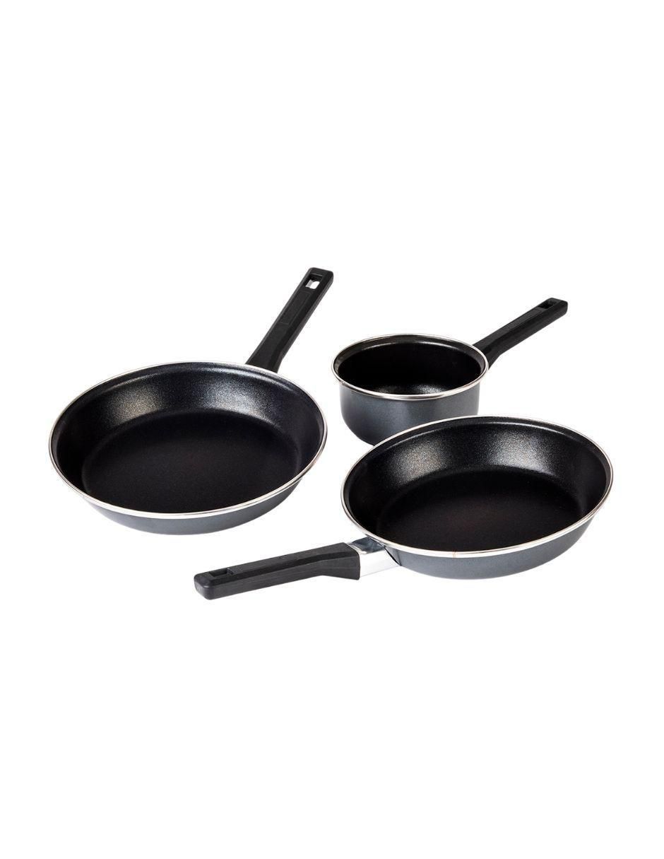 Batería de cocina Duramax de acero vitrificado antiadherente convencional 20 piezas 7