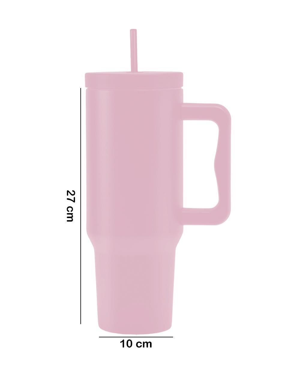 Termo de acero inoxidable con tapa rosca 950 ml 5