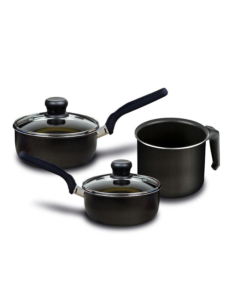 Batería de cocina de acero antiadherente easy plus 11 piezas 3