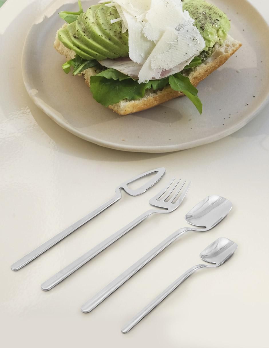 Set cubiertos de acero inoxidable 24 piezas 5