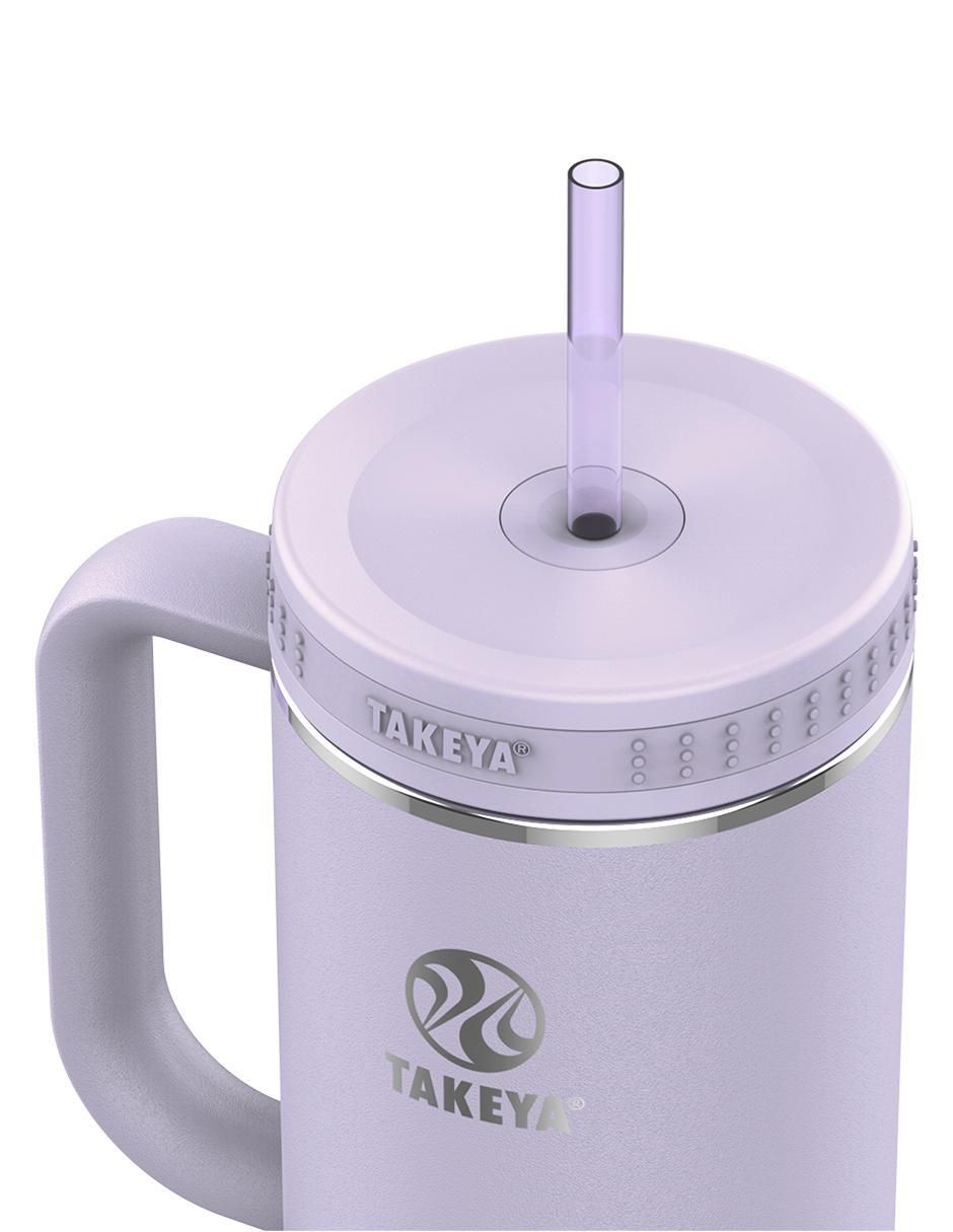 Termo takeya "de" acero inoxidable tumblers 40oz "con tapa" rosca 1.2 l
