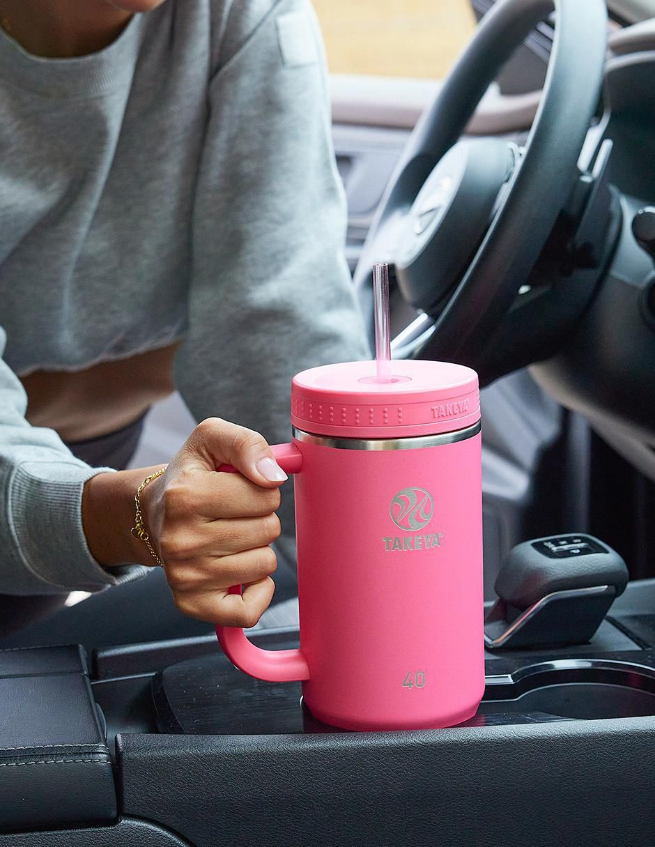 Termo de acero inoxidable Tumblers con tapa rosca 1.2 L 4