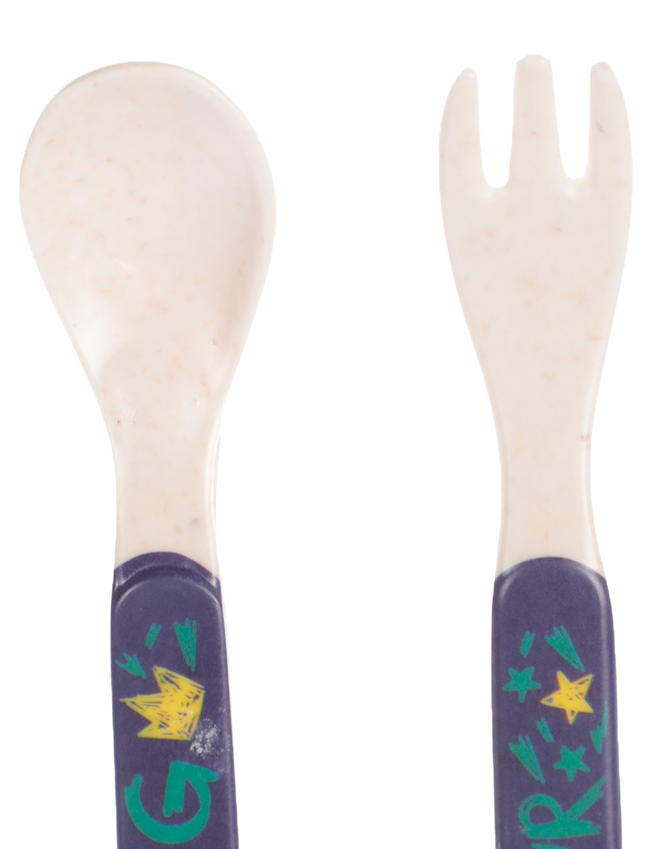 Vajilla infantil león de melamina 10