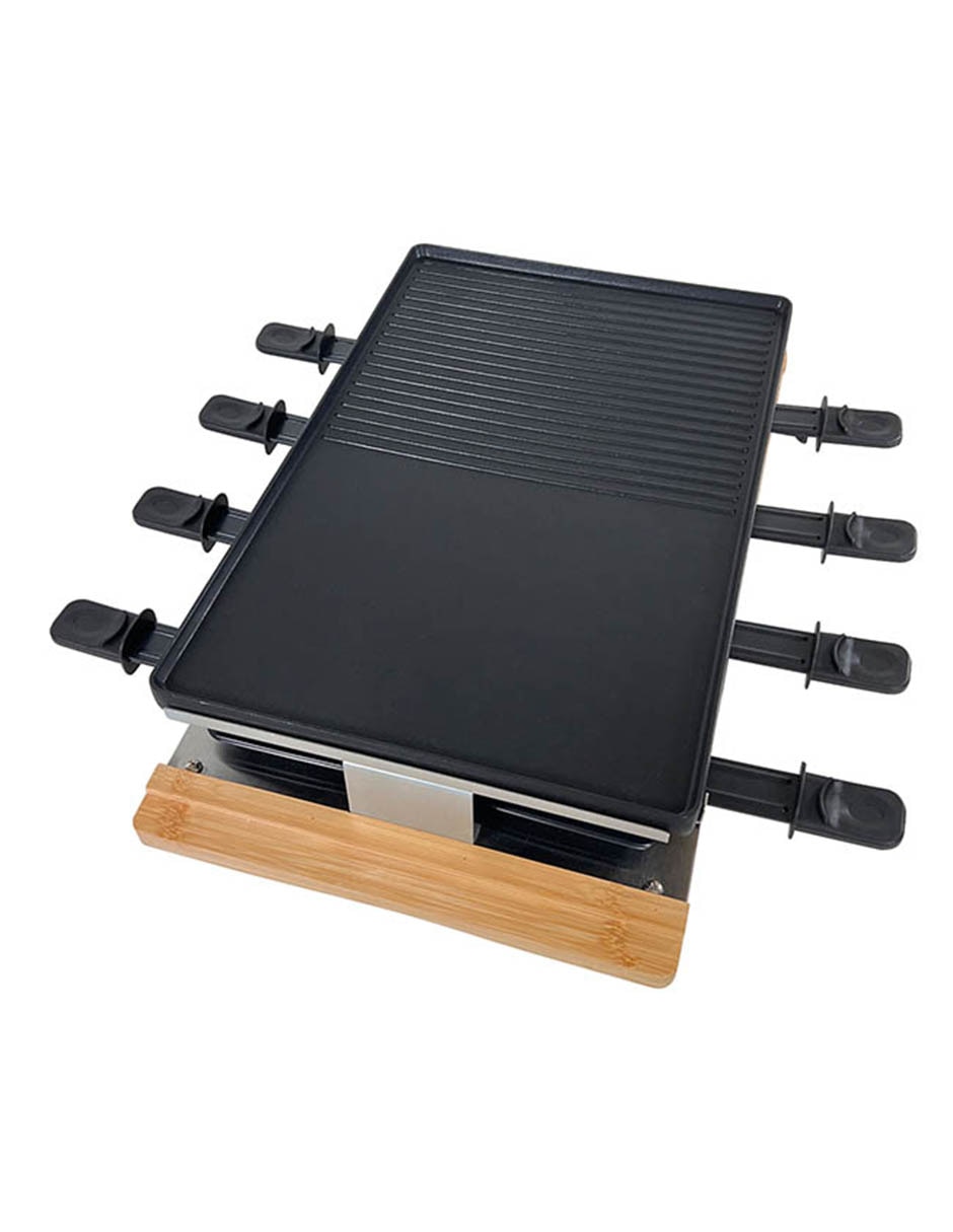 Parrilla eléctrica Grill KE-001 de madera con metal