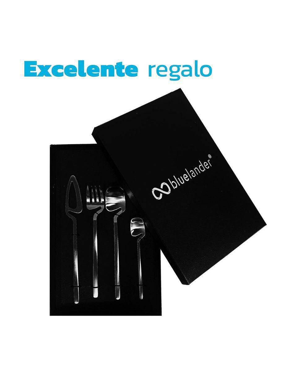 Set cubiertos de acero inoxidable 24 piezas 5