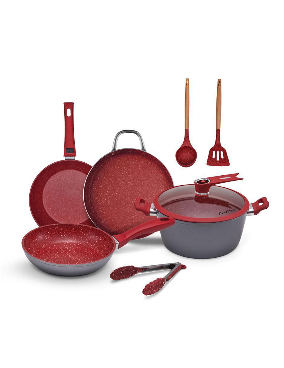 Batería de cocina Master de acero inoxidable antiadherente combinado 8 piezas Batería de cocina Master de acero inoxidable antiadherente combinado 8 piezas