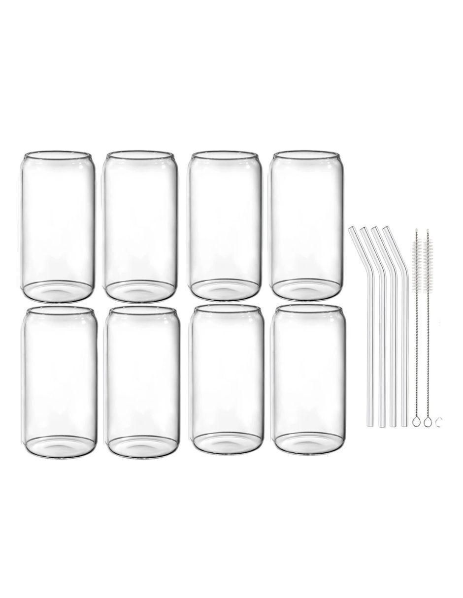 Set vaso Doble Pack de vidrio con 14 piezas