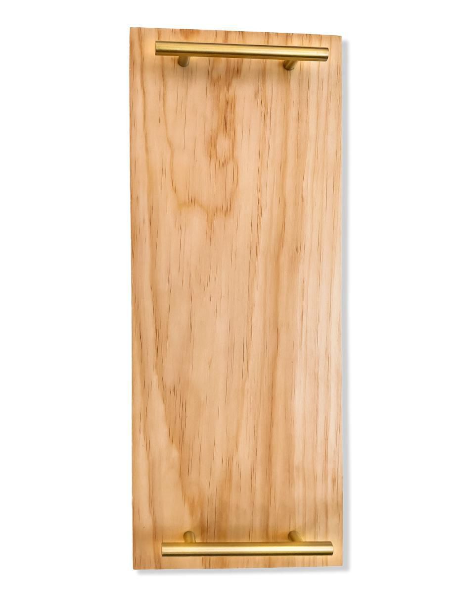 Bandeja de servicio de madera 1