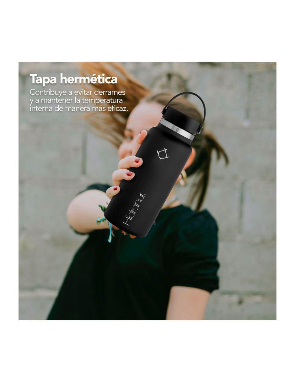 Termo de acero inoxidable con tapa rosca 3