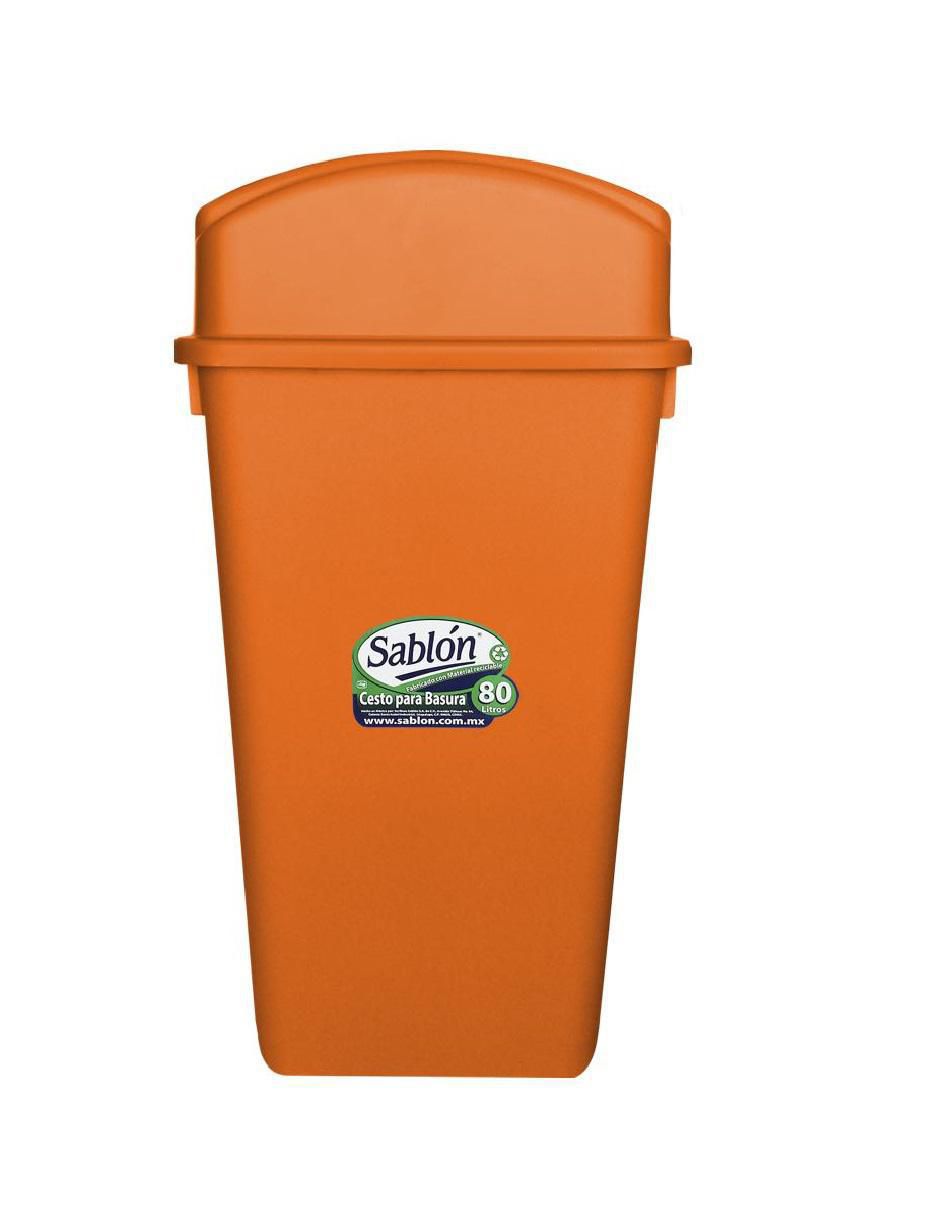 Bote de basura de plástico 6