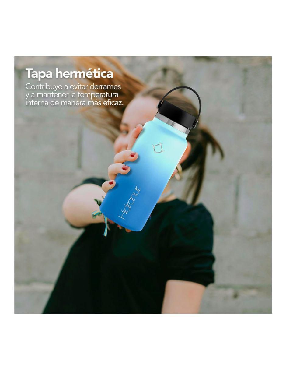 Termo de acero inoxidable con tapa rosca 6