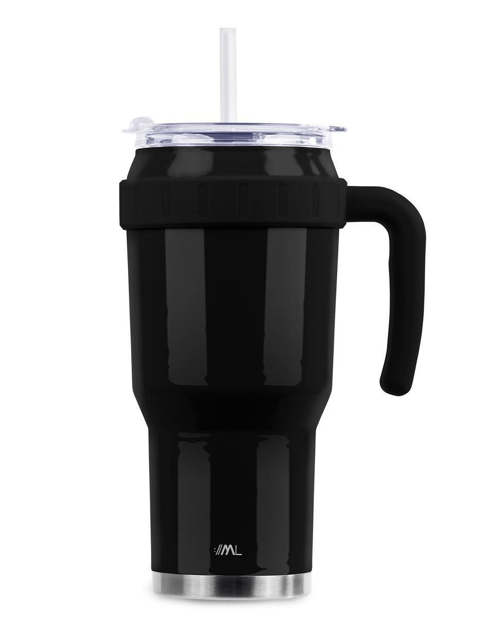 Termo de acero inoxidable con tapa rosca 1.2 L 1