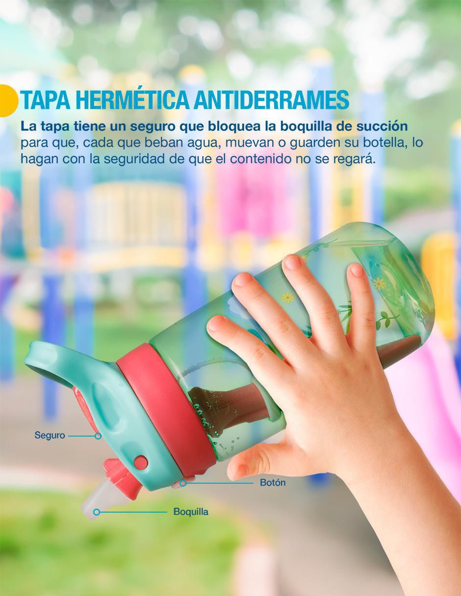 Set botella de agua 4