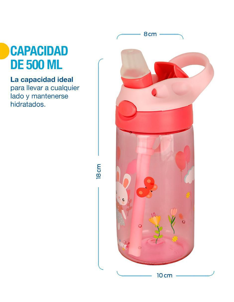 Set botella de agua shimy sin familia "de" tritán