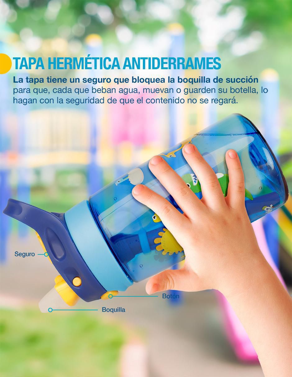 Set botella de agua shimy sin familia "de" tritán