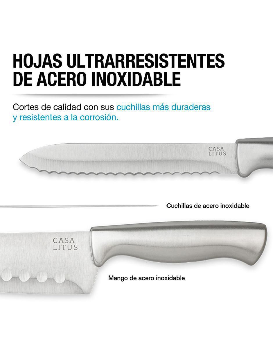 Set de cuchillos utilitario  15 piezas 4