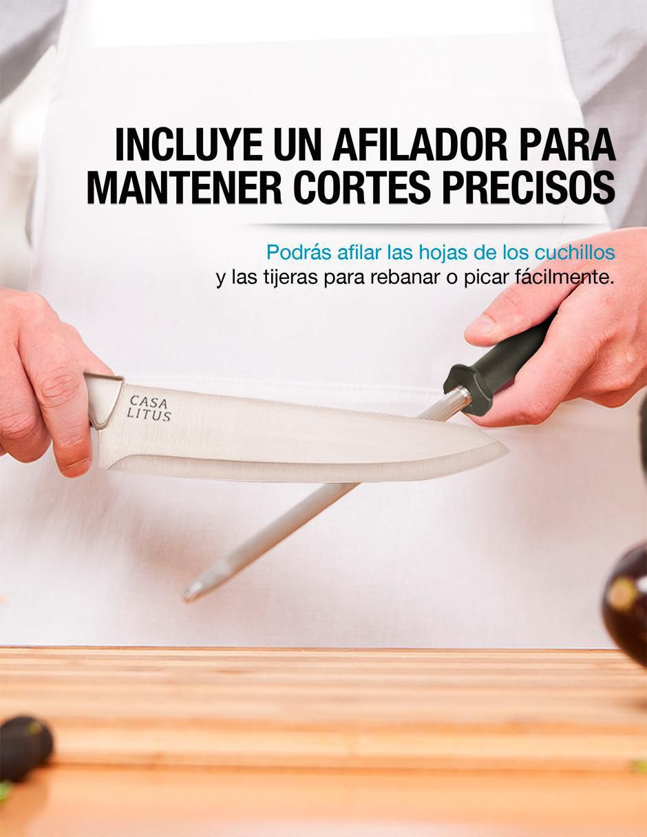 Set de cuchillos utilitario  15 piezas 5