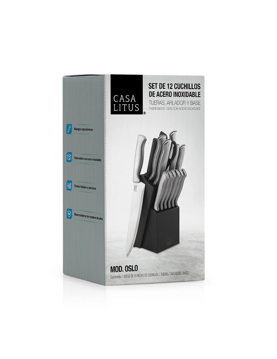 Set de cuchillos utilitario  15 piezas 9