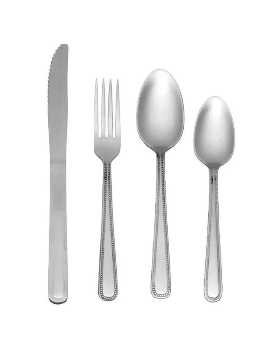 Set cubiertos Odessa de acero inoxidable 24 piezas Set cubiertos Odessa de acero inoxidable 24 piezas