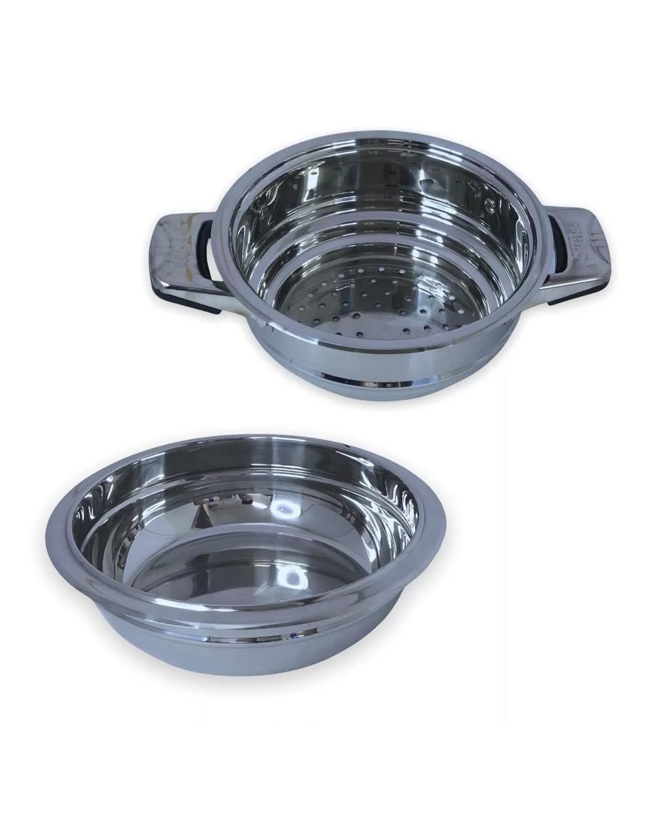 Batería de cocina Z-Line de acero inoxidable 16 piezas 3