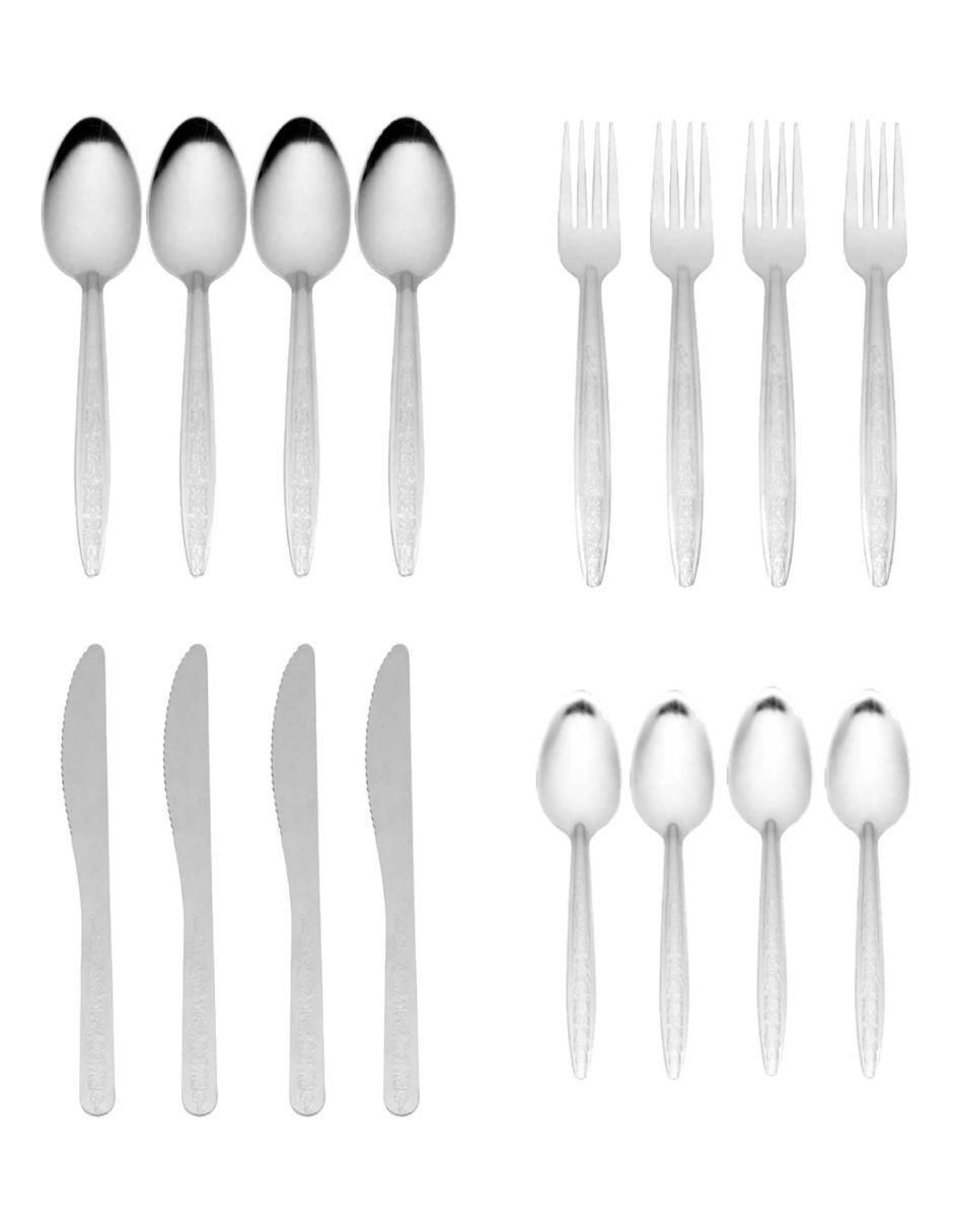 Set cubiertos Sofía de acero inoxidable 12 piezas 2