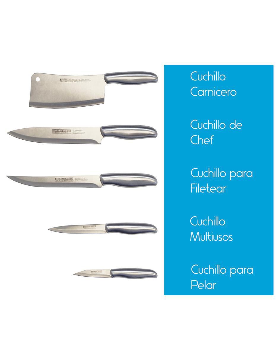 Set de cuchillos utilitario  5 piezas 2