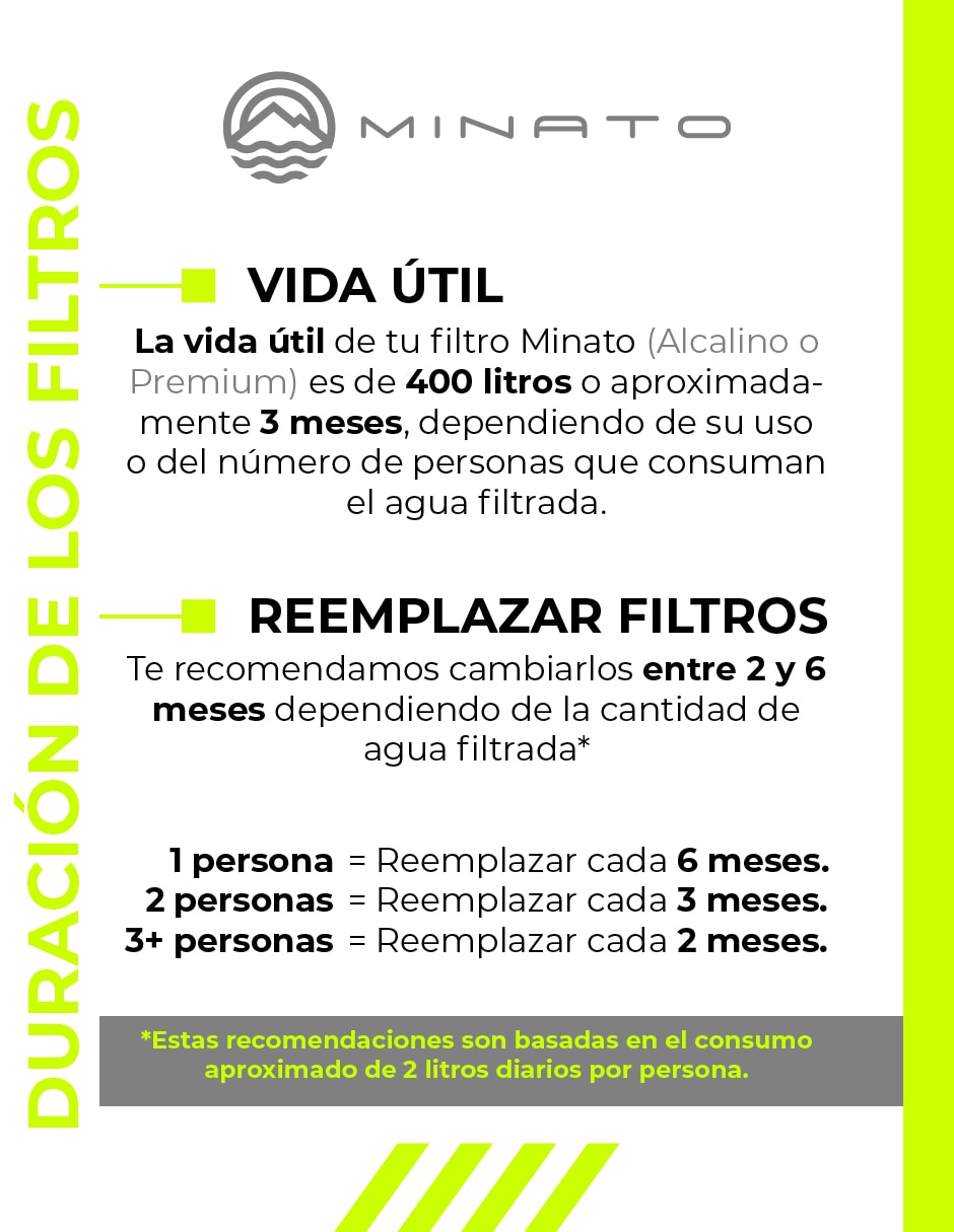 Repuesto filtro agua carbón activado granular NWPD11 6