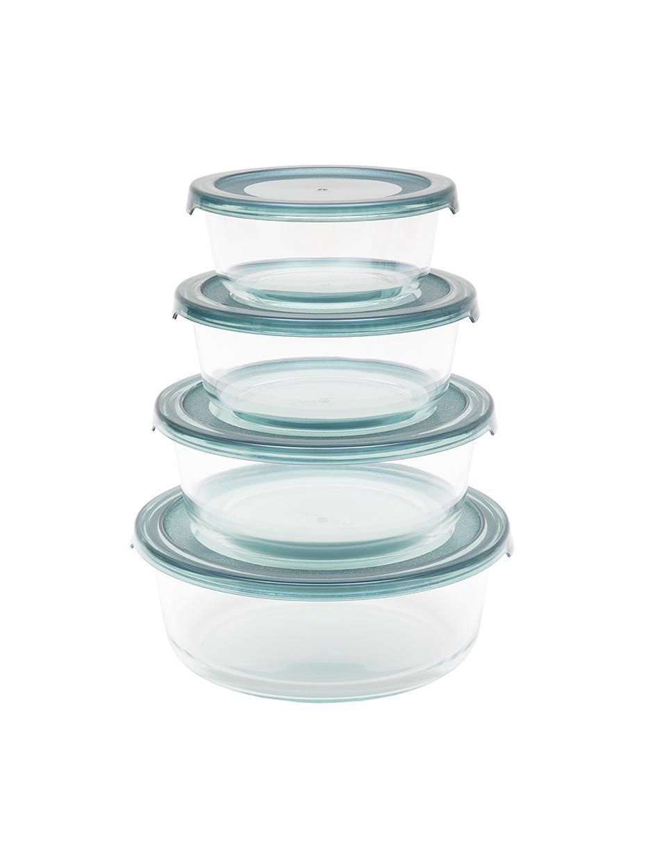 Set contenedores Kitchenware Universal de vidrio 4 piezas