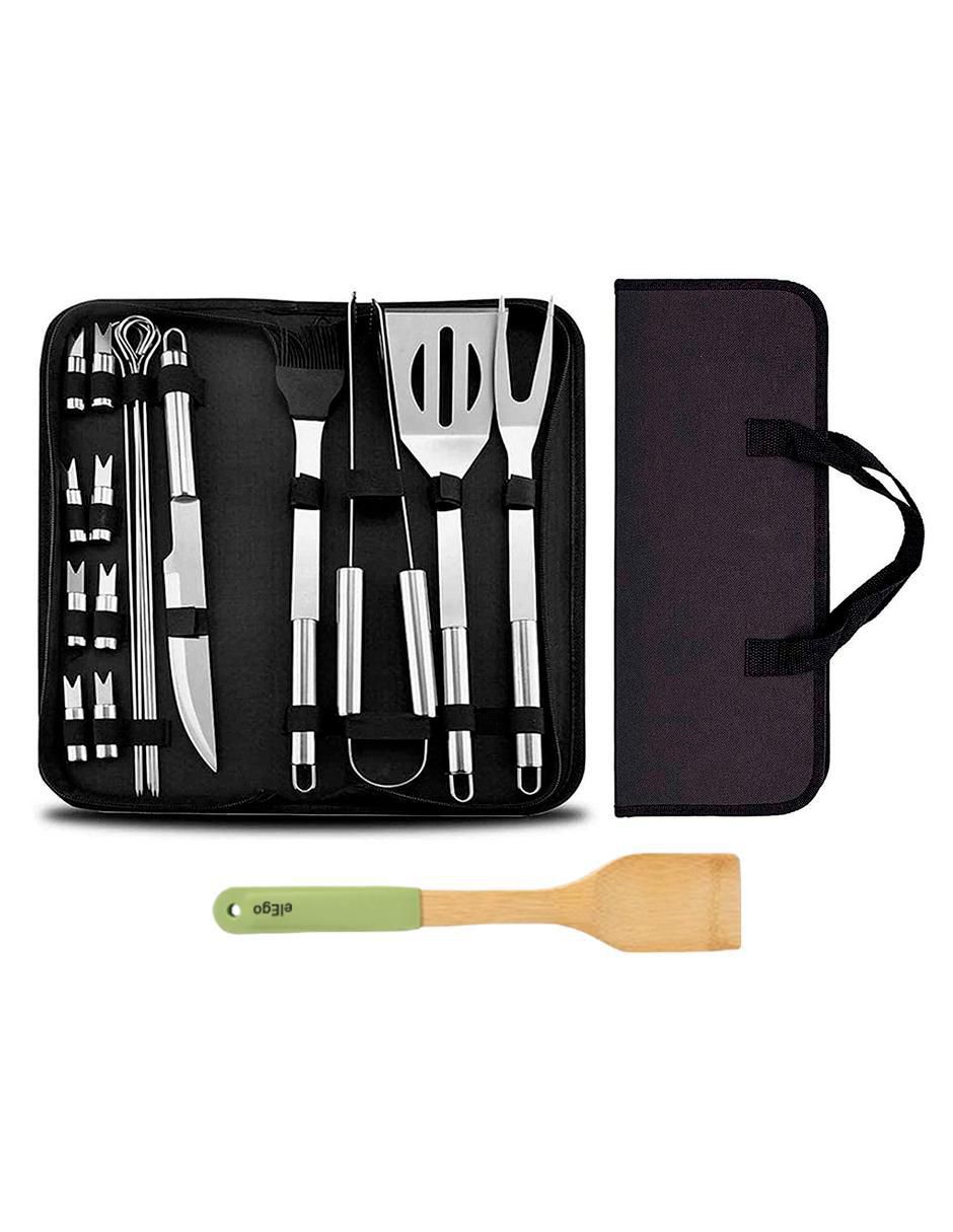 Set utensilios de acero inoxidable