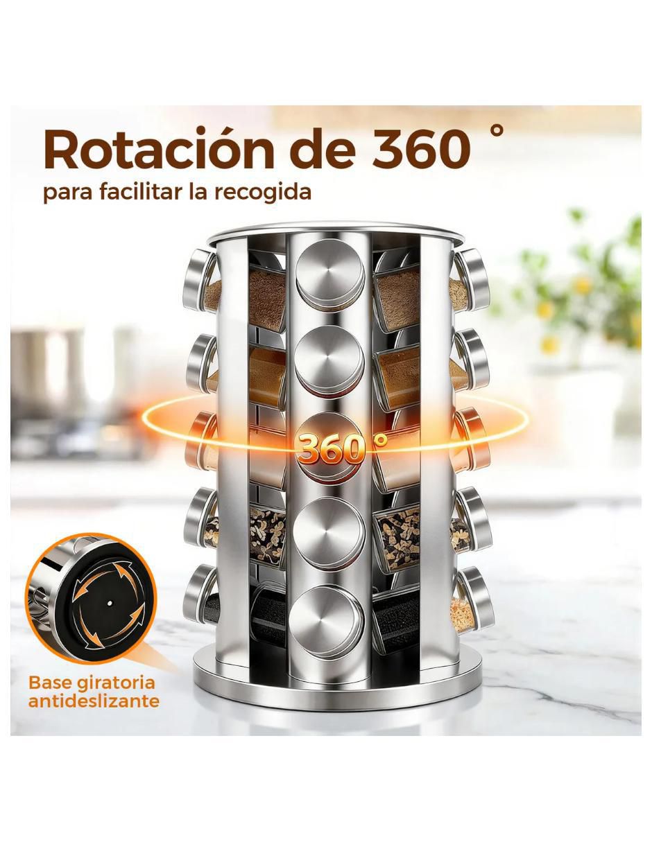 Especiero giratorio 4