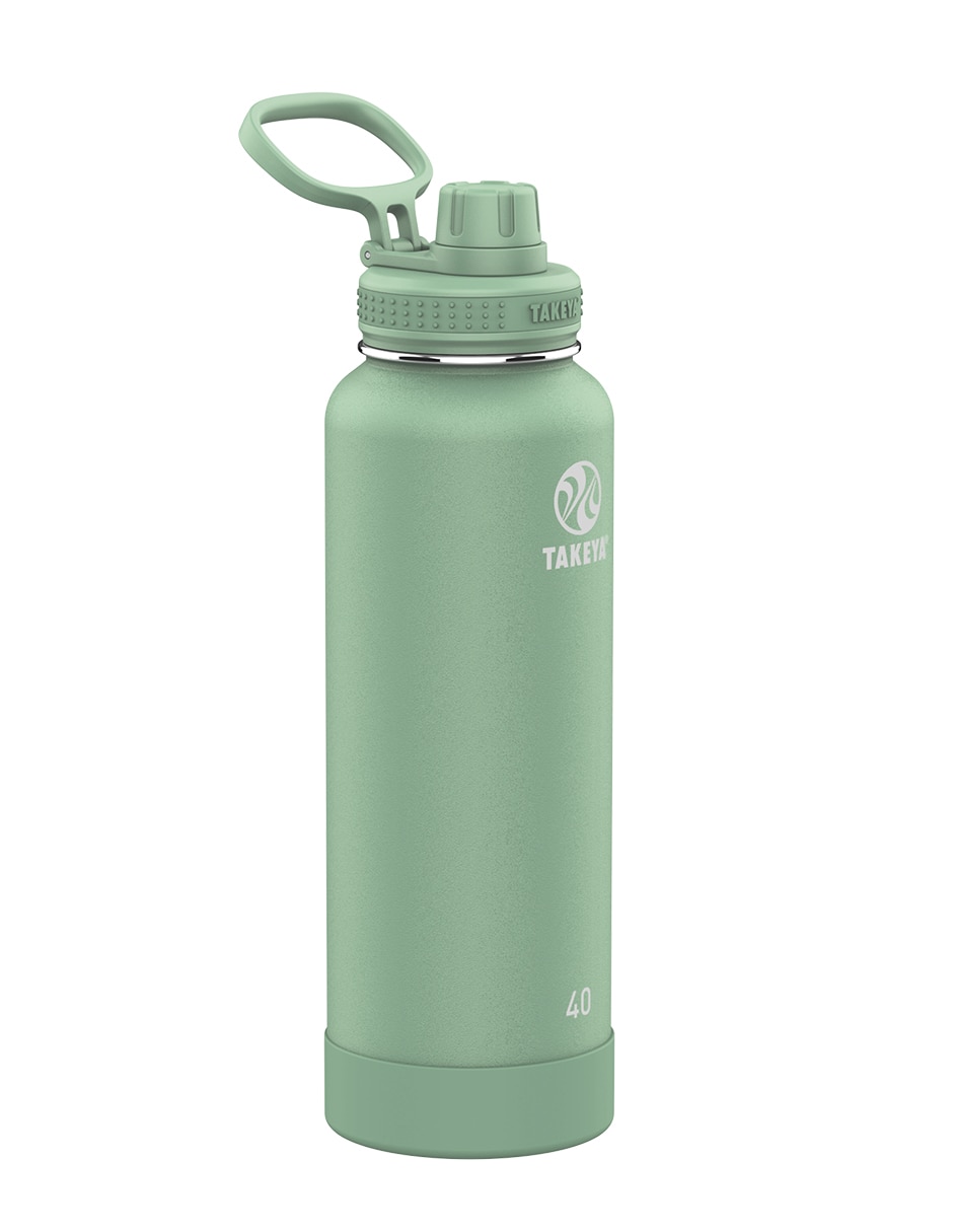 Botella de agua de acero inoxidable Actives con tapa doble rosca 1.2 l Botella de agua de acero inoxidable Actives con tapa doble rosca 1.2 l