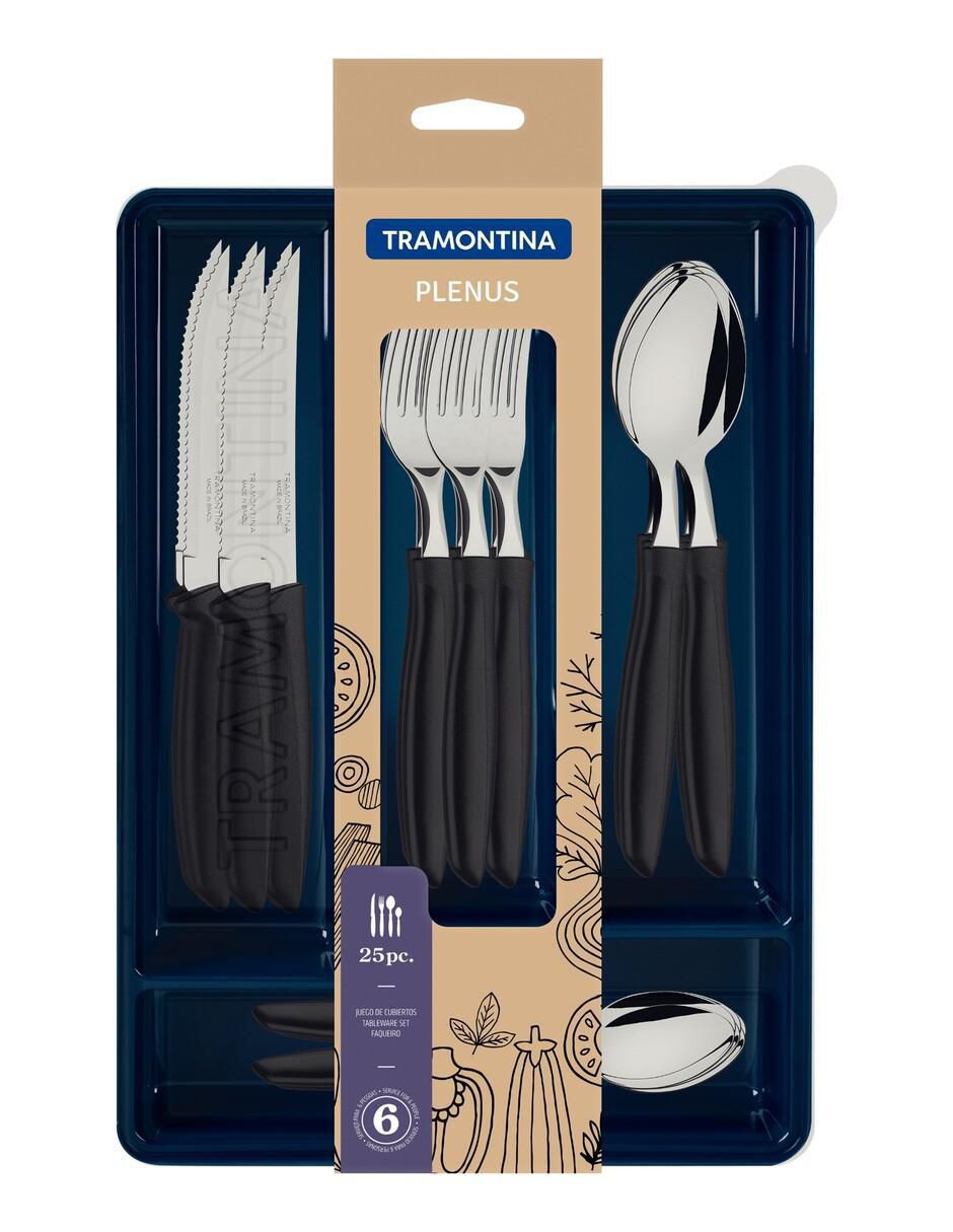 Set cubiertos Plenus de acero inoxidable 25 piezas 2