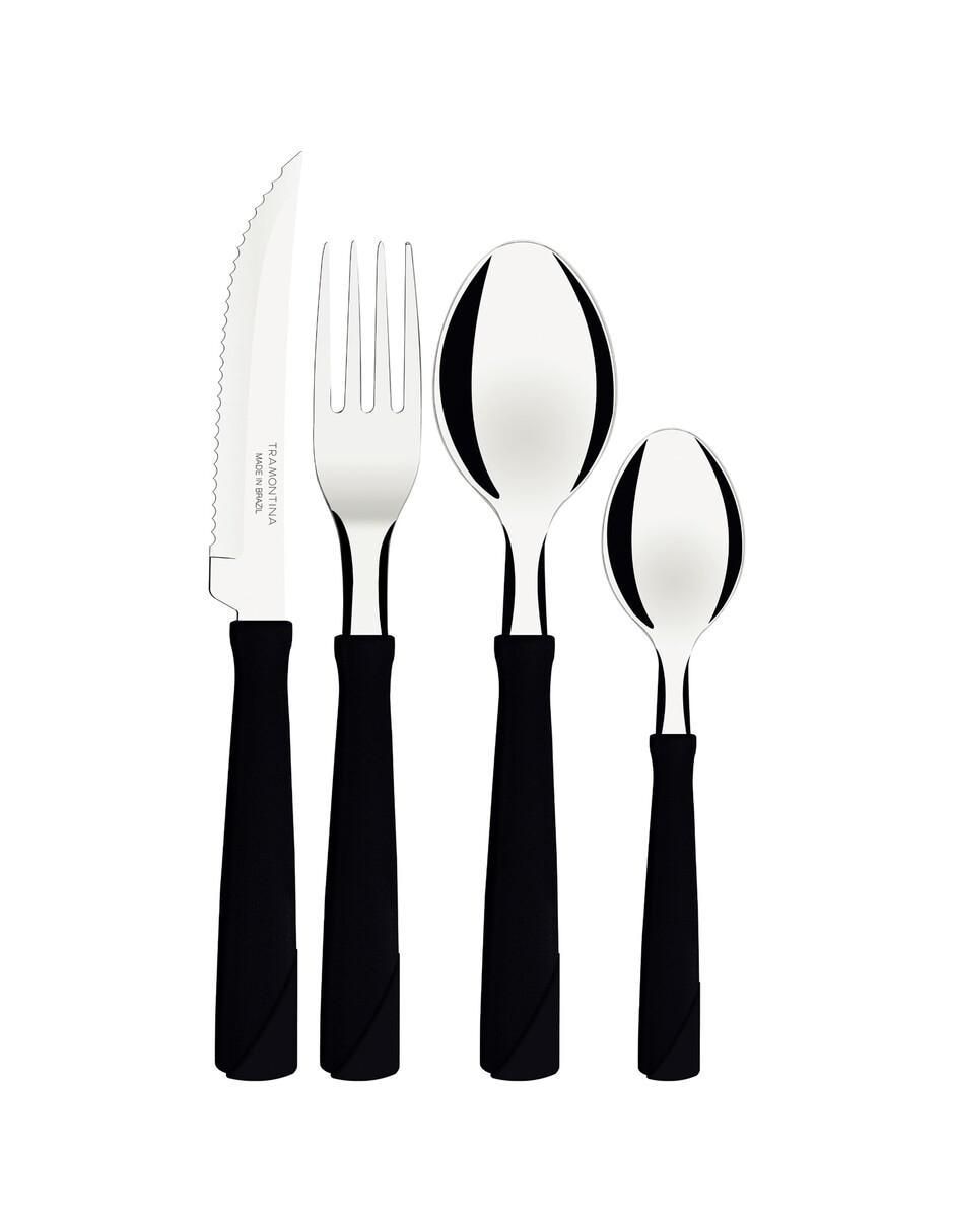 Set cubiertos New Kolor de acero inoxidable 25 piezas