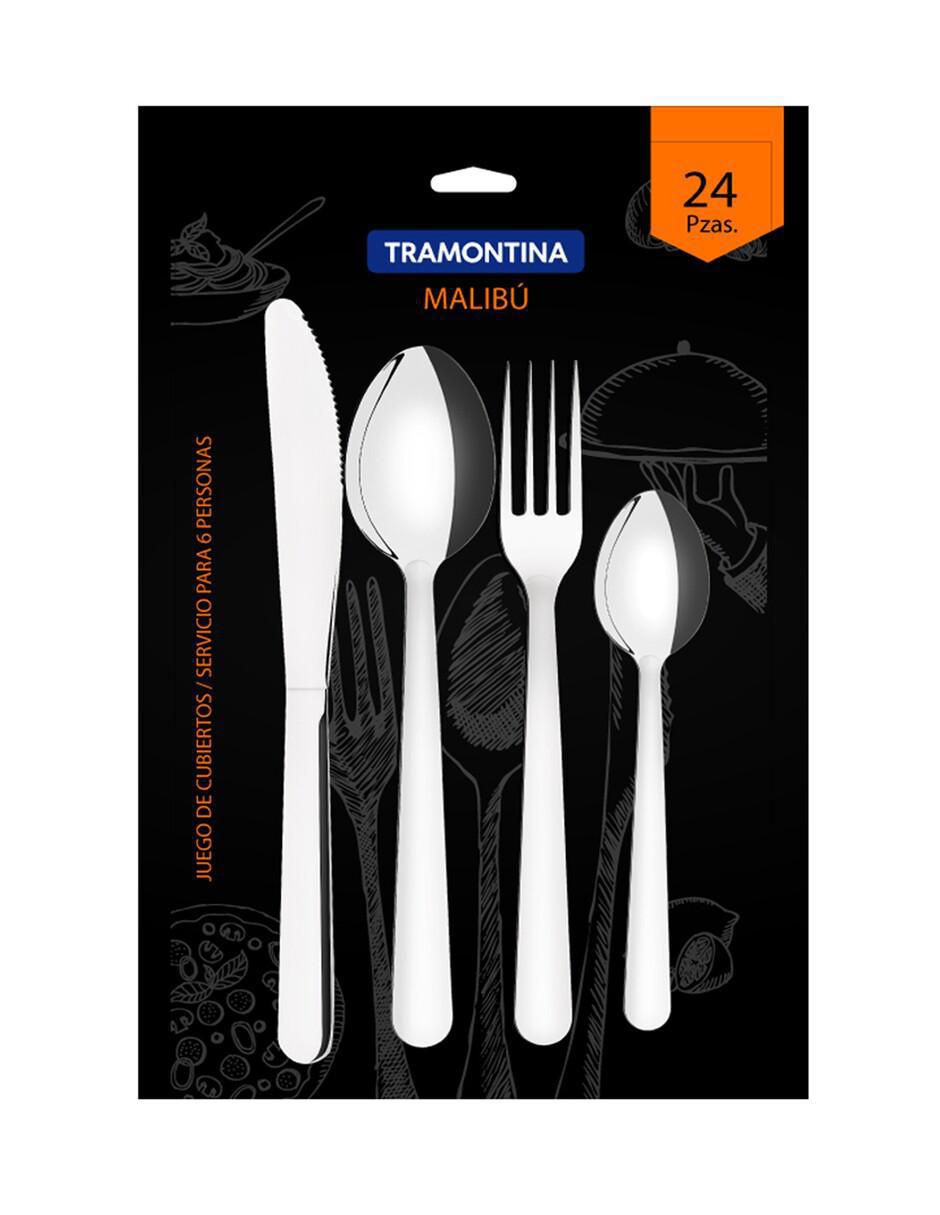 Set cubiertos Malibú de acero inoxidable 24 piezas 5