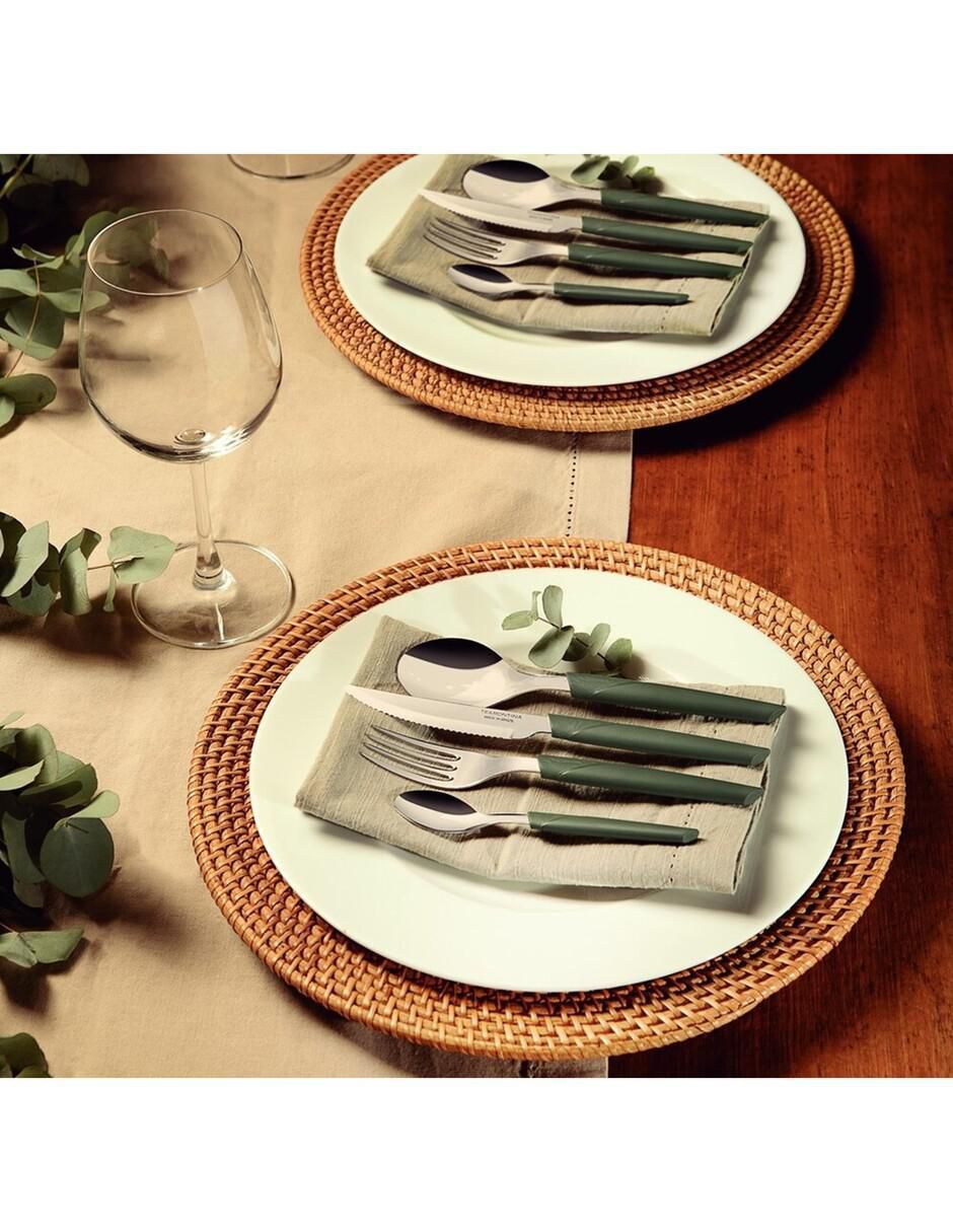 Set cubiertos Lyf de acero inoxidable 16 piezas 5