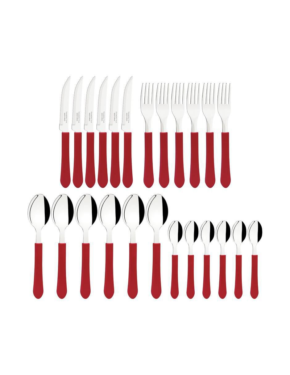 Set cubiertos Leme de acero inoxidable 25 piezas 3