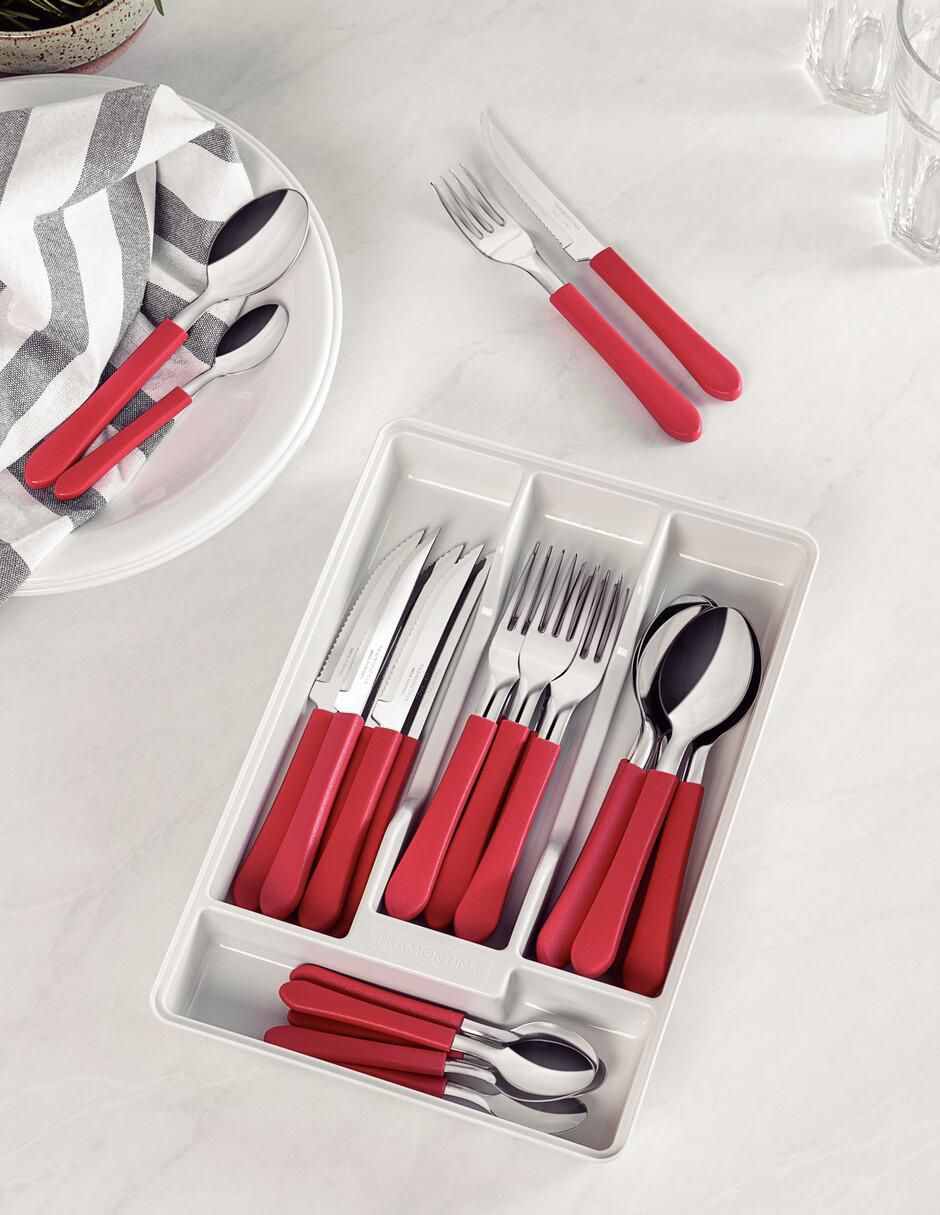 Set cubiertos Leme de acero inoxidable 25 piezas 4