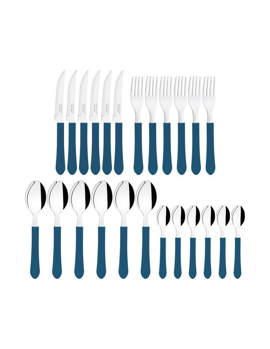 Set cubiertos Leme de acero inoxidable 25 piezas 3