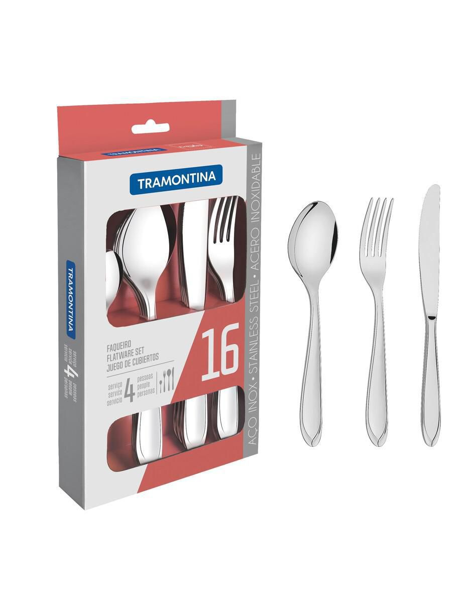 Set cubiertos Laguna de acero inoxidable 16 piezas 3