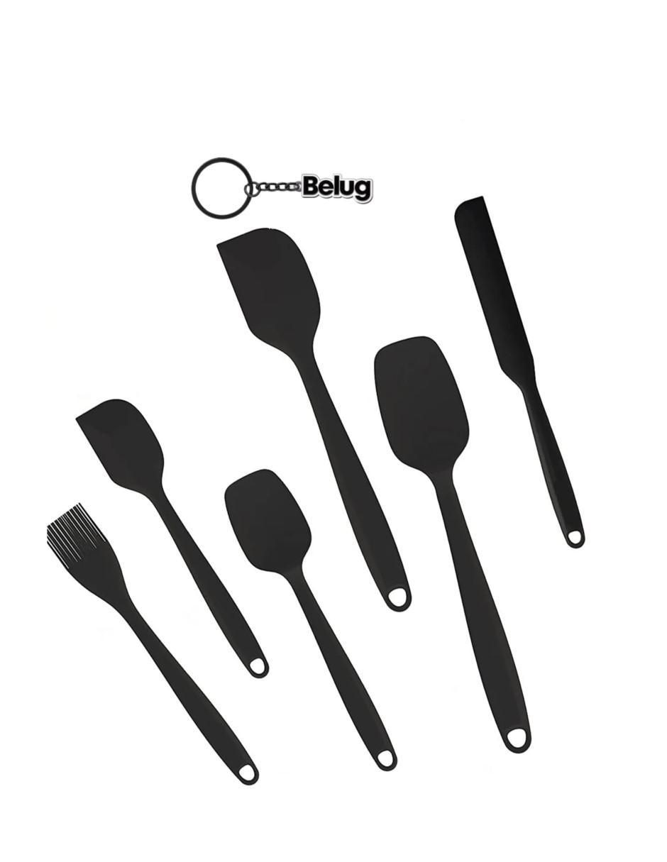 Set espátulas silicón 3