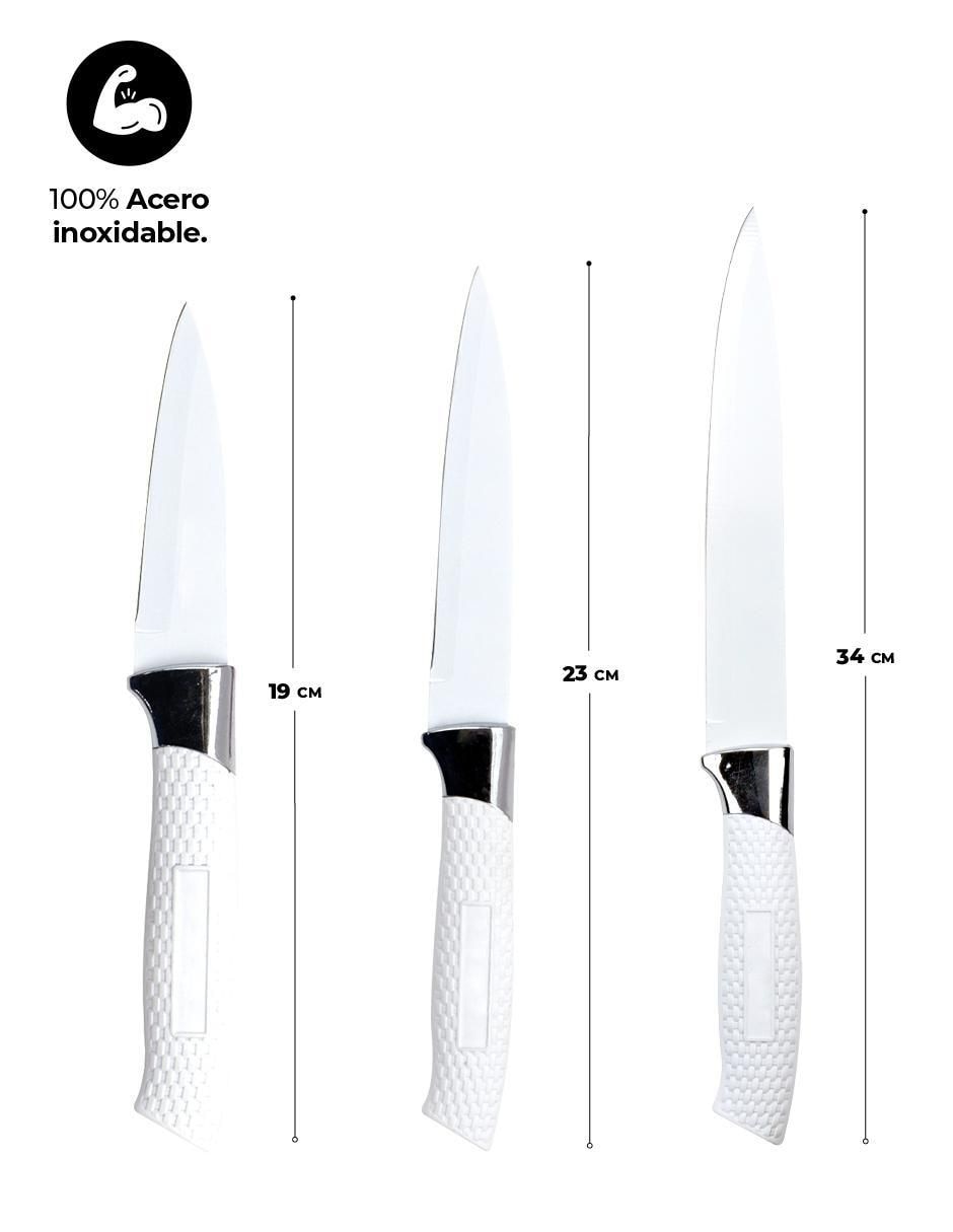 Set de cuchillos utilitario tuomei 8 piezas 4