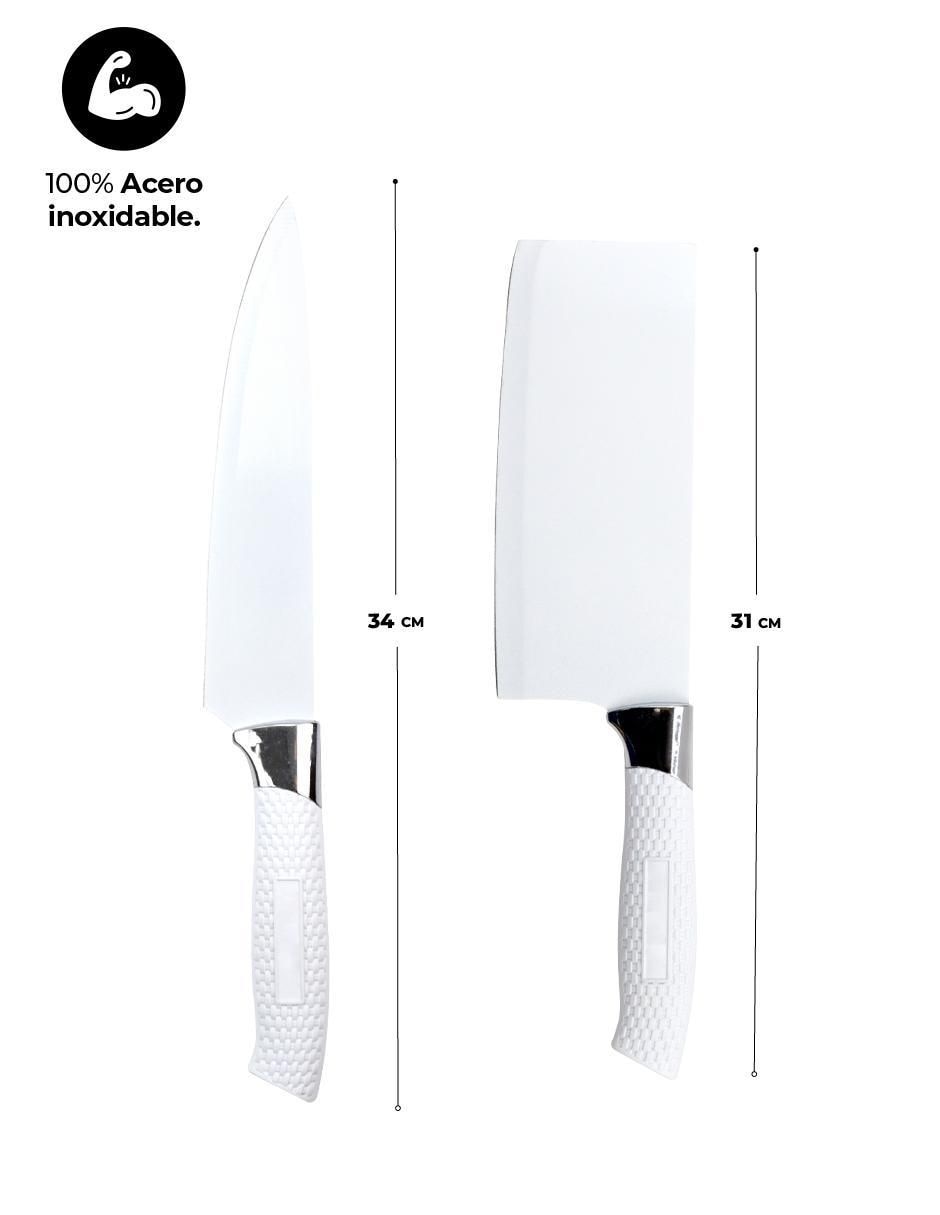 Set de cuchillos utilitario tuomei 8 piezas 5
