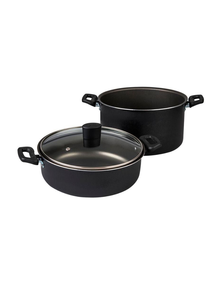Batería de cocina Sabor de aluminio antiadherente convencional 16 piezas 3