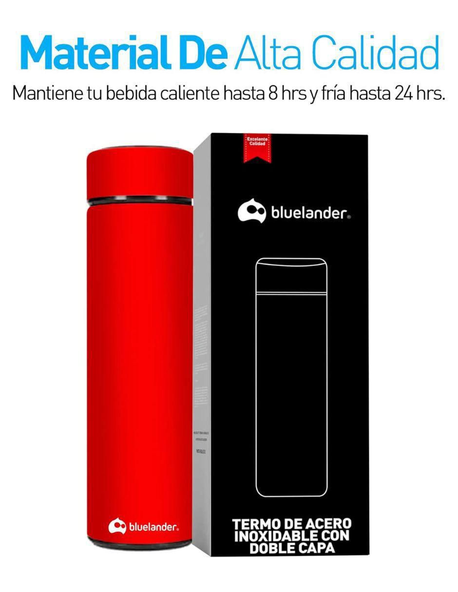 Termo 1 pieza "piezas" bluelander "de" acero inoxidable sin familia o colección "con tapa" rosca 500 ml