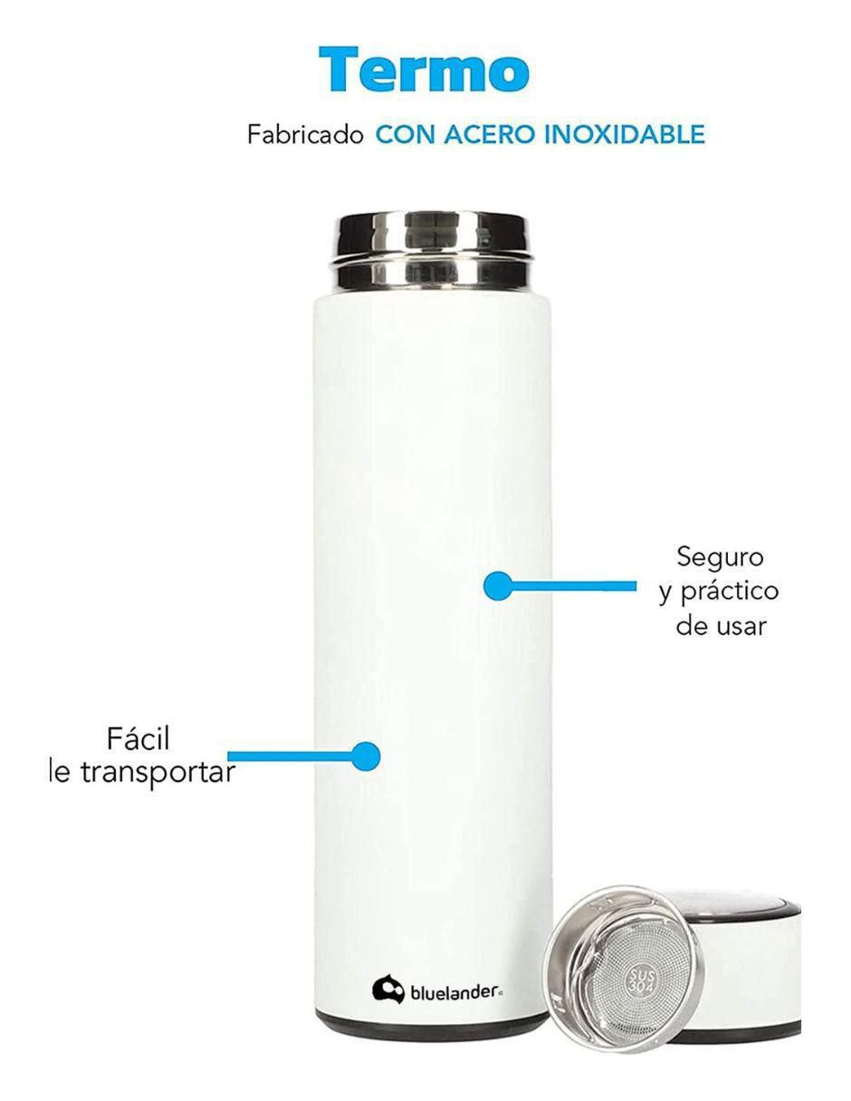 Termo de acero inoxidable con tapa rosca 500 ml 3