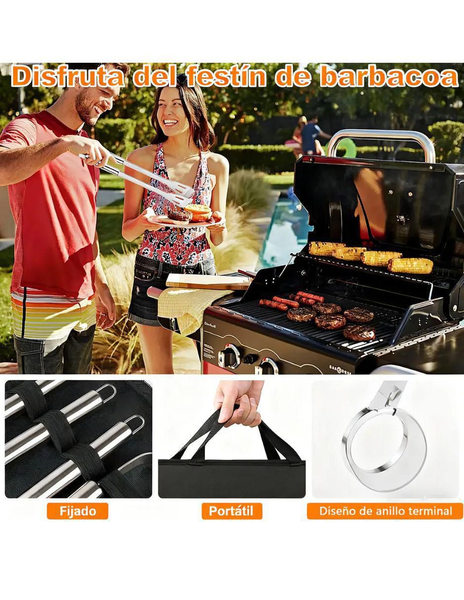 Set utensilios de acero inoxidable 3
