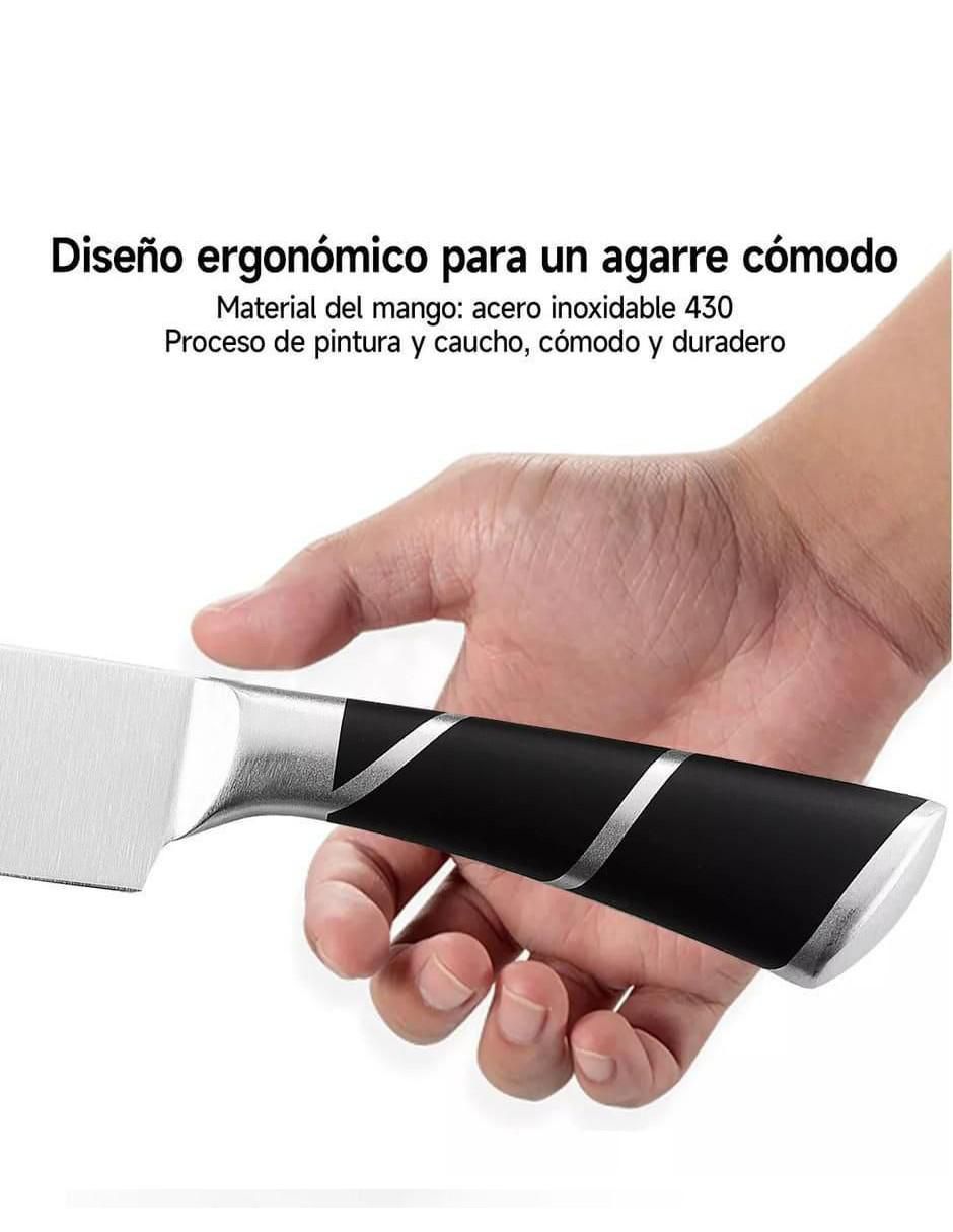 Set de cuchillos para chef 8 piezas 3