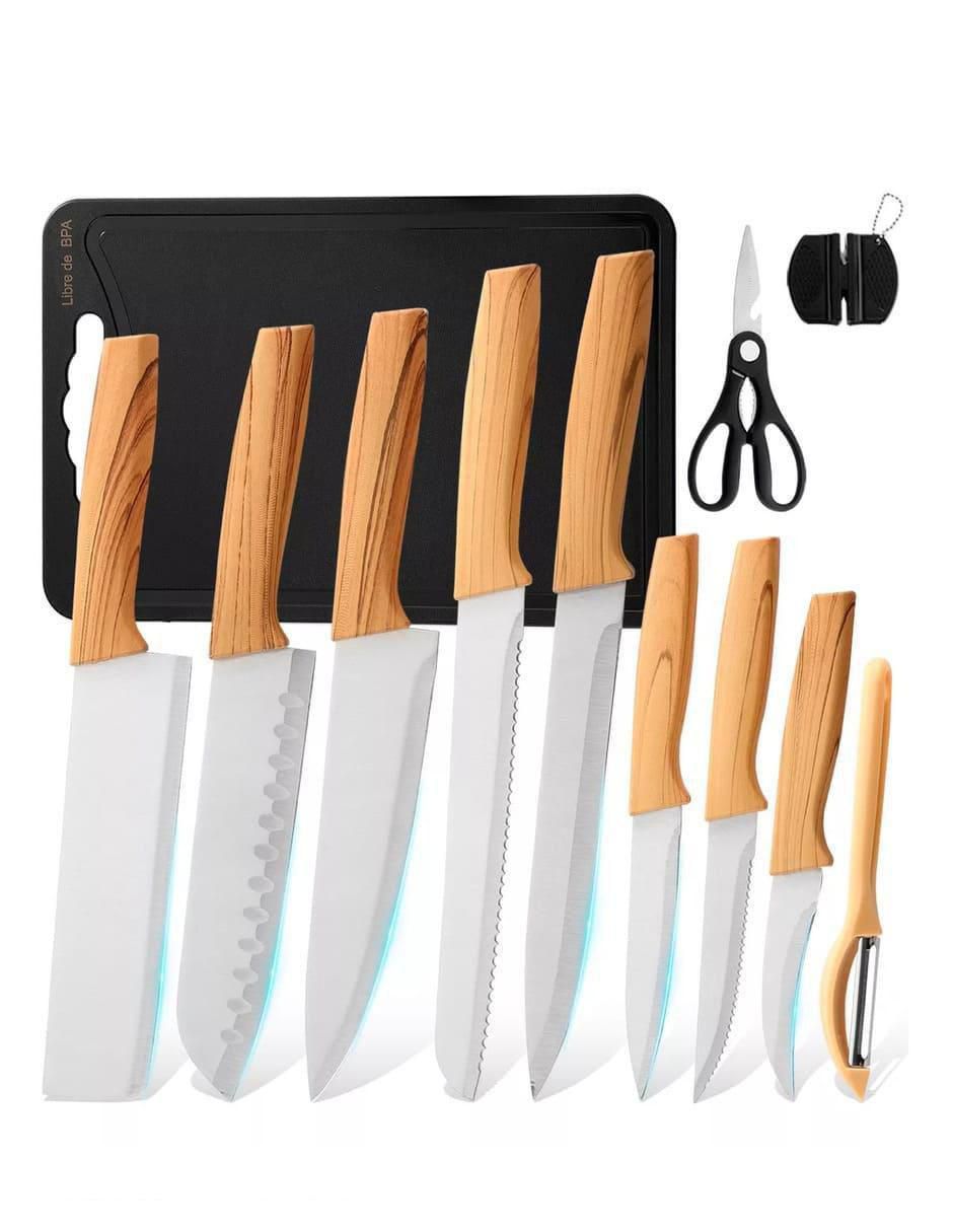Set de cuchillos para chef 12 piezas 2